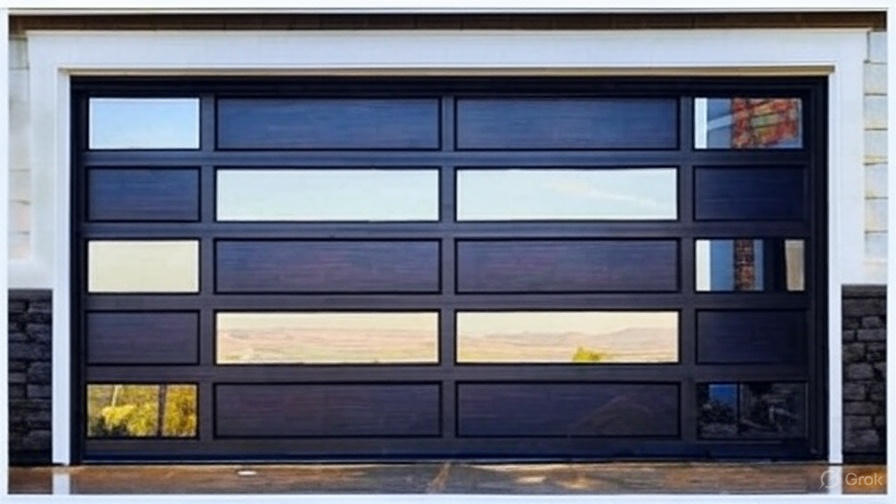 Framed Aluminium Garage Door